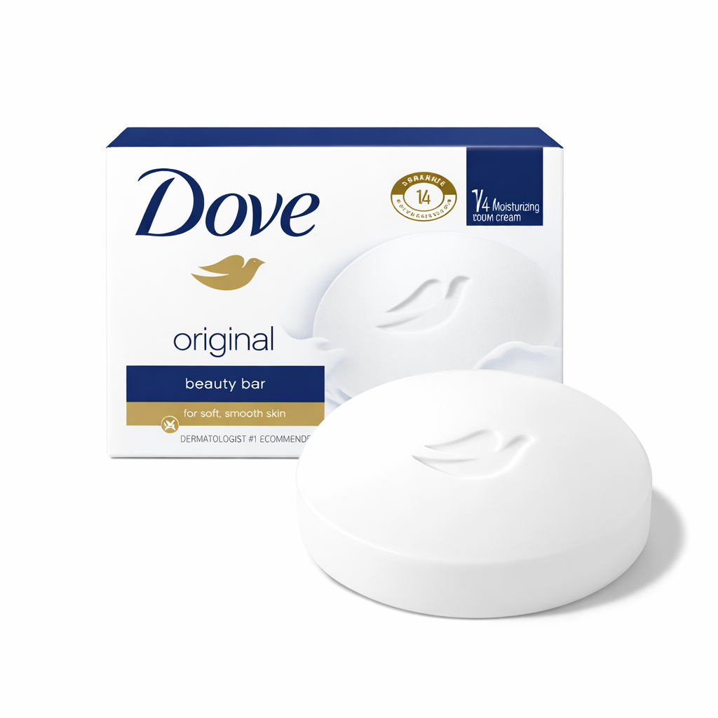 Dove Bar Soap White (Original) 135 g / 4.75 oz.