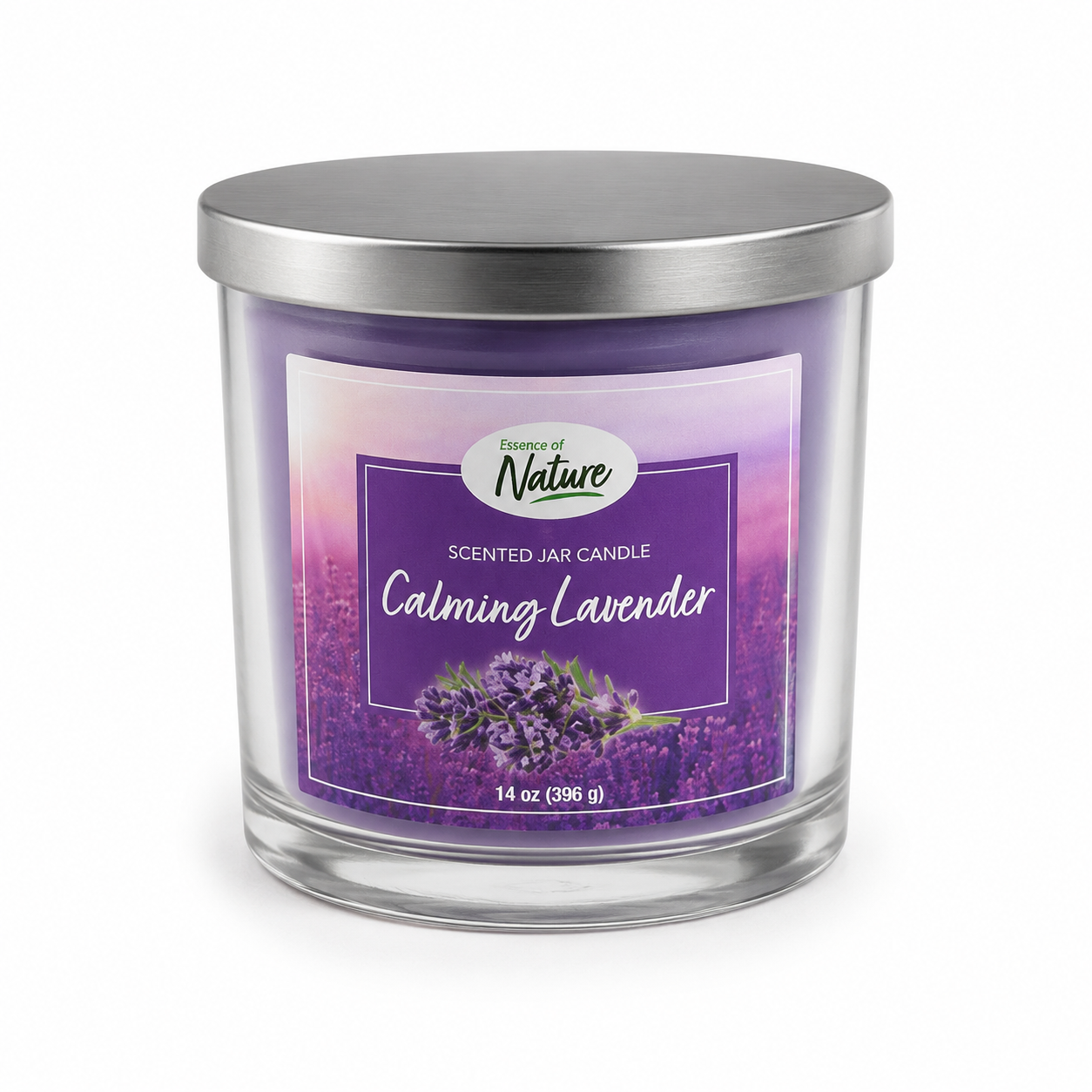 Essence of Nature 3 Wick Candle 14oz Lavender