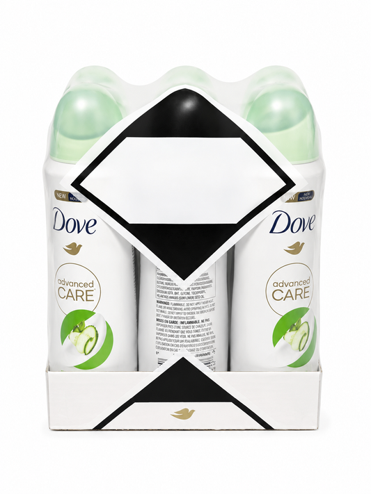 Dove Deodorant Spray Cucumber 6PK 150ML