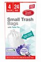 Trash Bags 4GL 24bags Lavender and Chamomile scented
