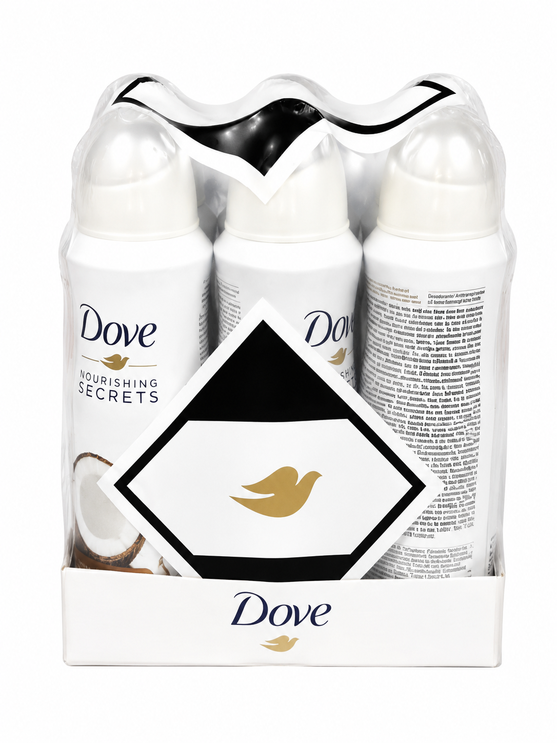 Dove Deodorant Spary Cocout 6PK 150ML
