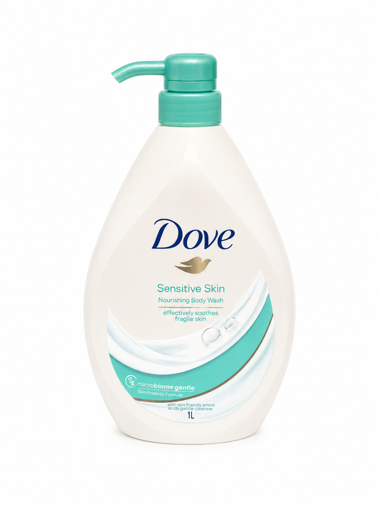Dove Body Wash 1L Sensitive Skin w/Pump
