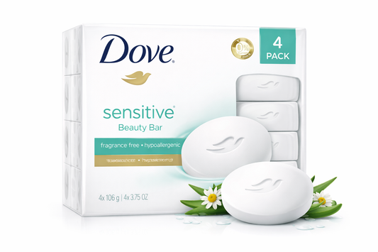 Dove Bar Soap 4PK 15oz/425g