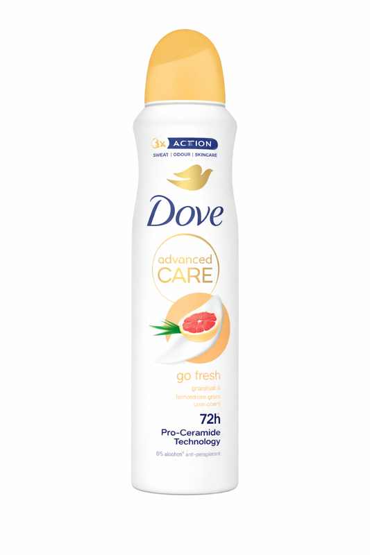 Dove Deodorant Spray 150ML Grapefruit & Lemongrass